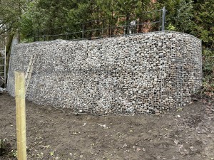 Retaining wall in Coventry